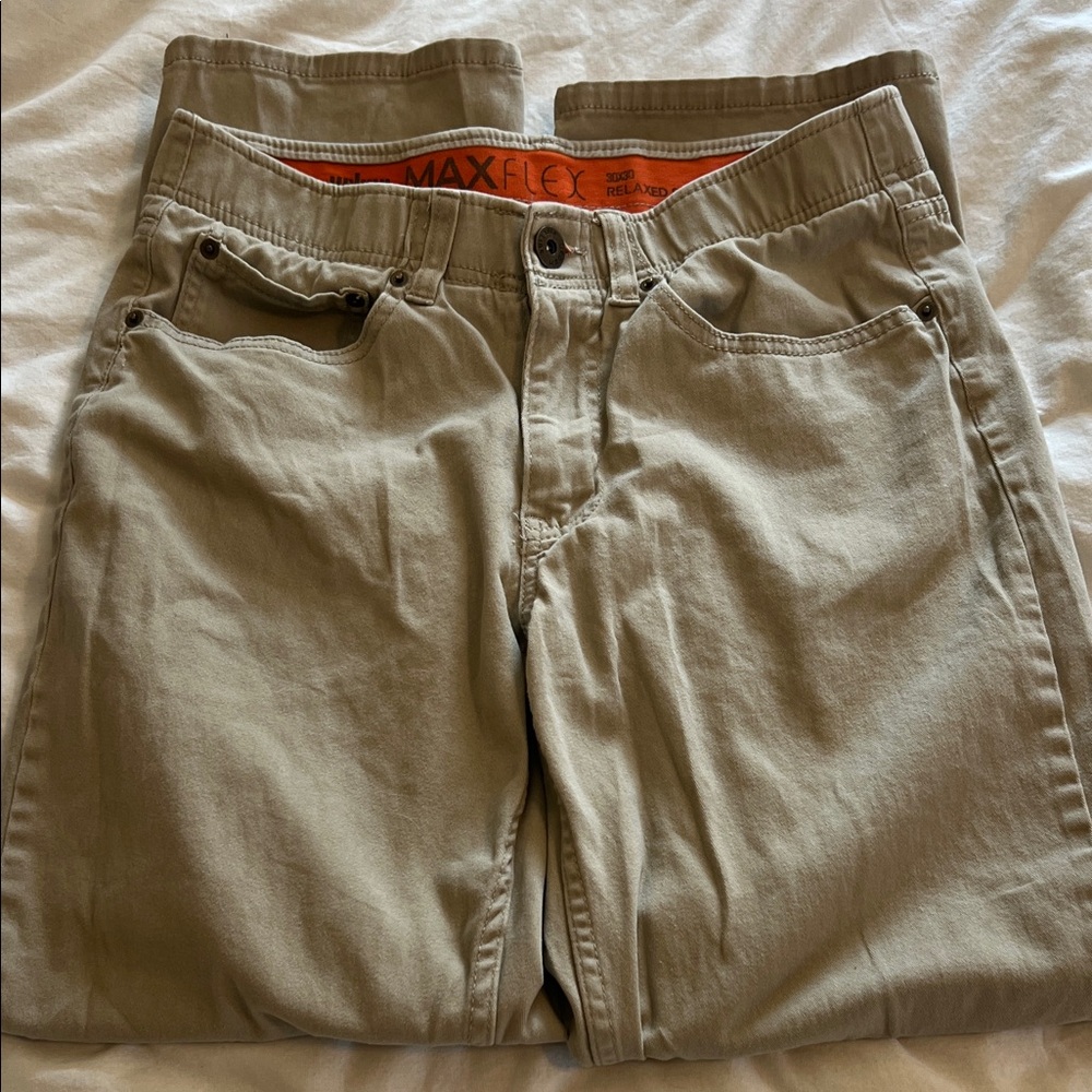 Urban Pipeline Khaki Chinos max flex relaxed fit